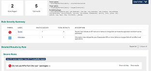 Static analysis report