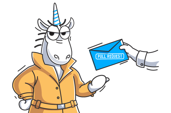 pull request unicorn