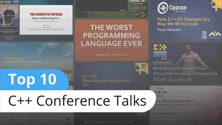 Top 10 C++ conference talks 2019—2022