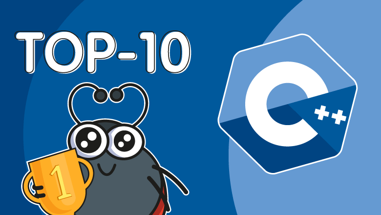 Top 10 bugs found in C++ projects in 2022
