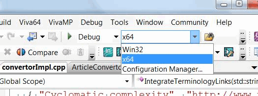 Lesson 4. Creating the 64-bit configuration